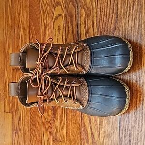 LL Bean Classic Duck Bean Boots 6" Women's 8M